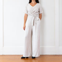 The Isabel Jumpsuit (Long) - Natural