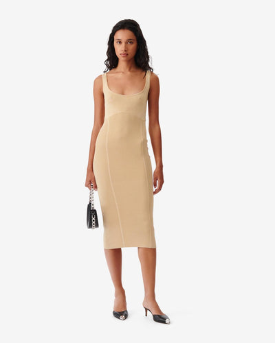 Sahkyo - White/orange - FINAL SALE - Dresses