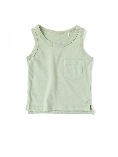 Baby Pocket Tank - Desert Sage