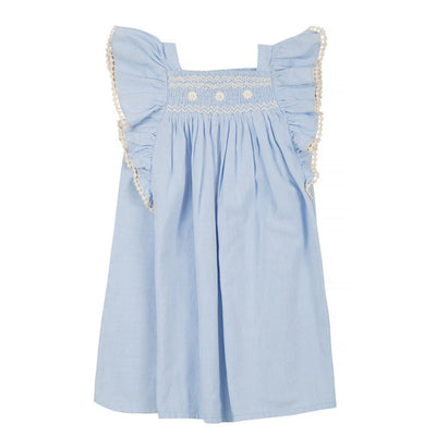 Martine Dress - Light Blue - Dresses
