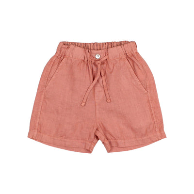 Linen Bermuda Argile