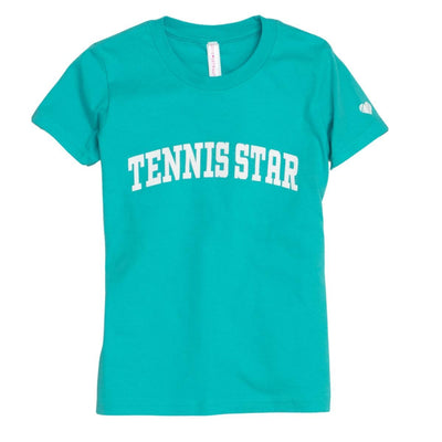 Tennis Star Tee - Teal