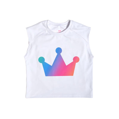 The Queen Of The Court Shirt - White