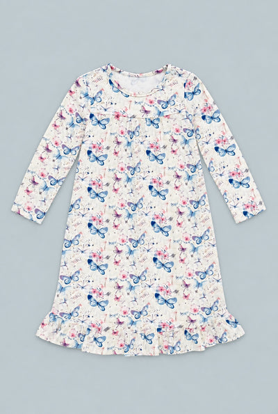 Watercolor Butterfly Boho Dress - Vanessa