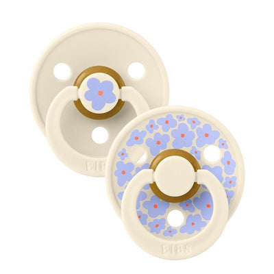 Bibs Pacifier 2 Pack - Ivory Mix