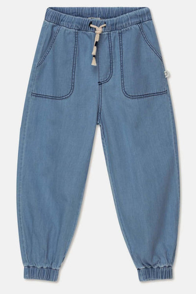 Denim jogger pants - Denim