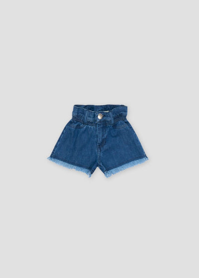 Allegria Baby Short - 6m - Denim Short