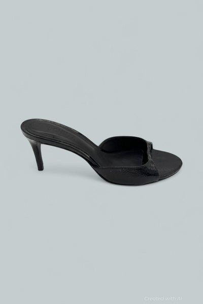 Arlette Mules - Black - 9 - Mules