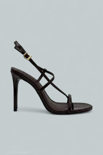 Azure Patent Sandals - Maplewood Patent - 8 - Sandals
