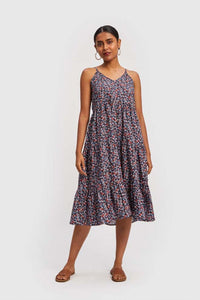 Strappy Midi Dress - Multi Mayhem