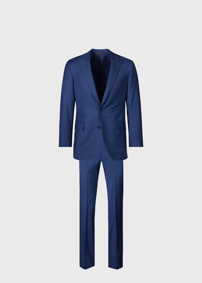 Nailhead Paul Suit - Mid Blue