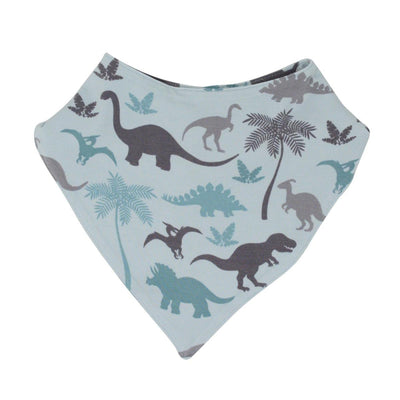 Baby Bib - Blue Dino - OS - Bib