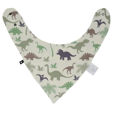 Baby Bib - Green Dino - OS - Bib
