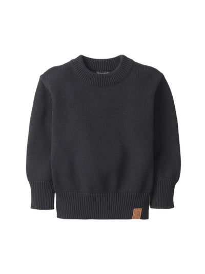 Baby Knit Sweater - Black - Sweatshirt