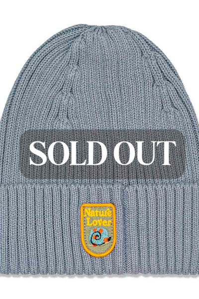 Baby Nature Lover Beanie Hat - Ash - FINAL SALE - 6/12M - Beanie