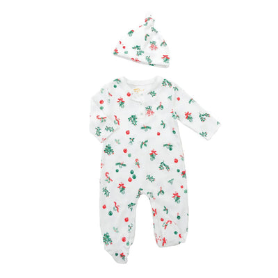 Baby Onesie & Hat - Jingle Bells - Pajamas