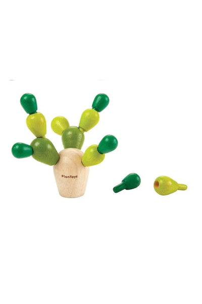 Balancing Cactus - Multicolor / Unisex / OS - ’Wooden Toy - Baby Kids Kids Adult Baby’