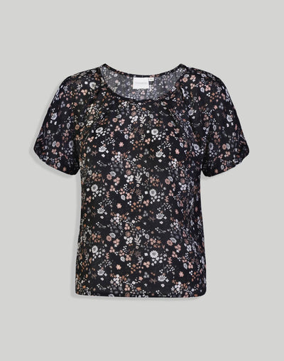 Balloon Sleeve Top - Wildflower Waltz - 2XL - Shirt