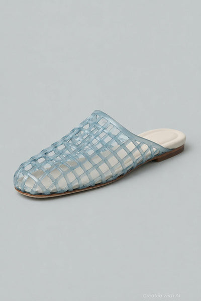 Barcelona Jelly Sandal - Blue - 3 UK - Sandal