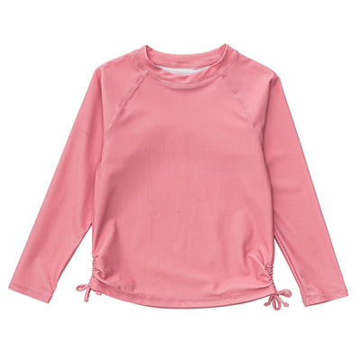 Kids LS Rash Top - Blush - 2 (1-2y) - Rash Guard