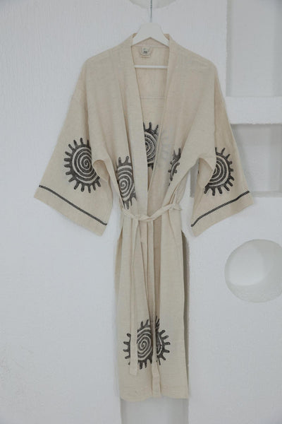 Linen Bathrobe