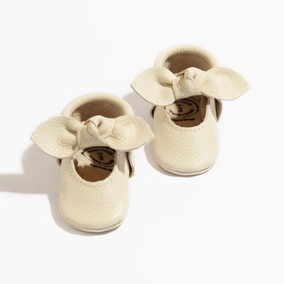 Birch Knotted Bow Baby Shoe - ’Flats - Baby Kids Adult All’