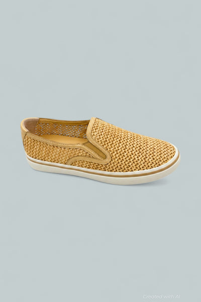Blair Slip On Sneakers - Toasted Wheat - 9 - Slip-On