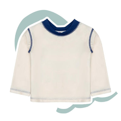 Make The Sea Plastic Free Sand Rashguard - Sand - Rash Guard