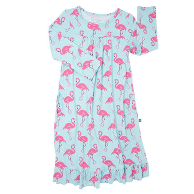 Boho Dress - Flamingo Aqua - Dresses