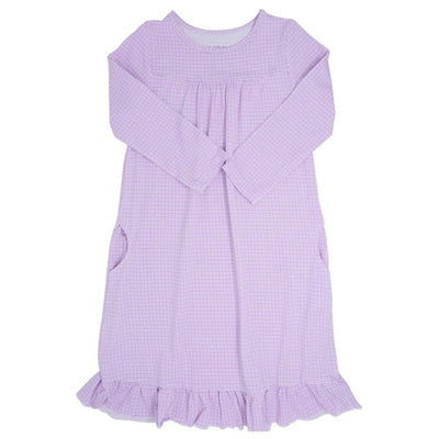 Boho Dress - Purple Basketweave - Dresses