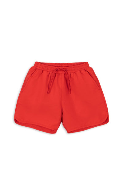 Kids Red Mitch Swim Shorts
