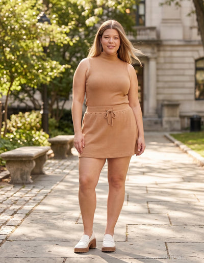 Bree Skort - Walnut - Skort