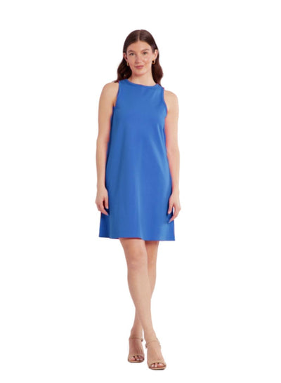 Brooke Knit Dress - French Blue - Dresses