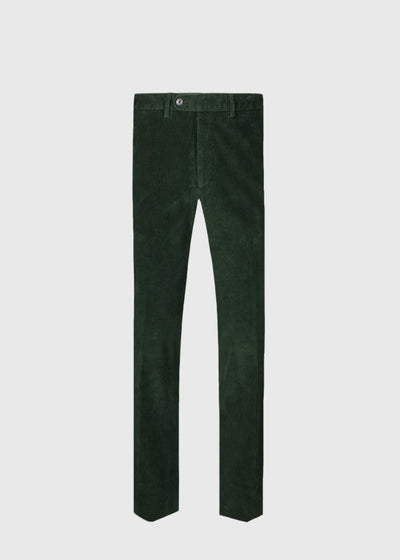 Brushed Newton Trouser - Bottle Green - Trouser
