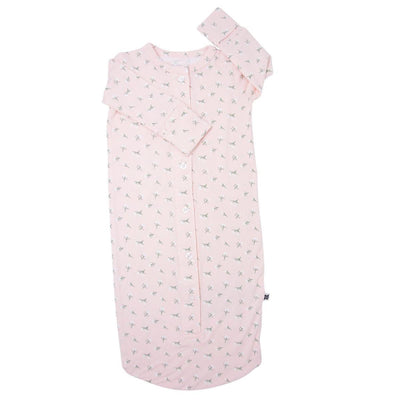 Button Gown - Baby’s Breath - OS - Nightgown