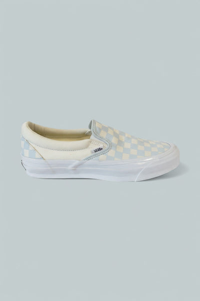 Women's Lx Classic Slip On Sneakers - Checkerboard Ice Metallic