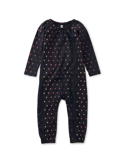 Raglan Baby Romper - Rainbow Stars