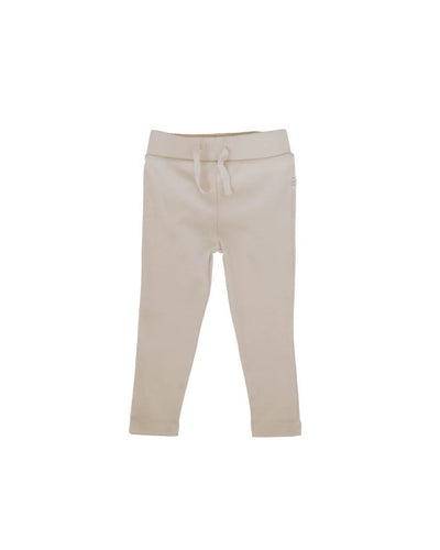 Organic Cotton Soft Leggings - Sand