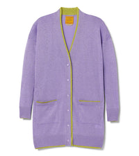 Coco Belted Cardigan - Wisteria Shimmer