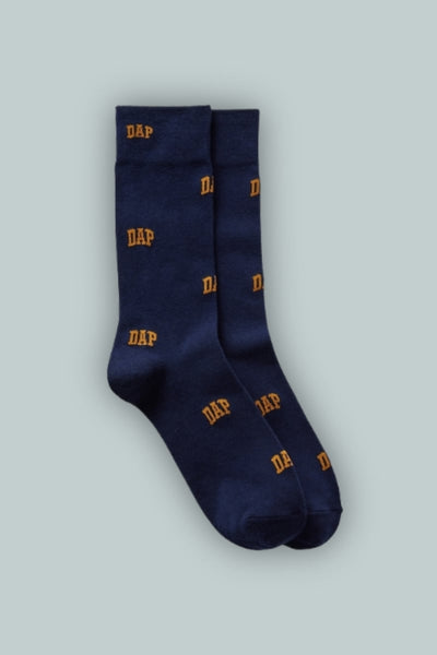 GAP × DAP Logo Crew Socks - Navy Uniform