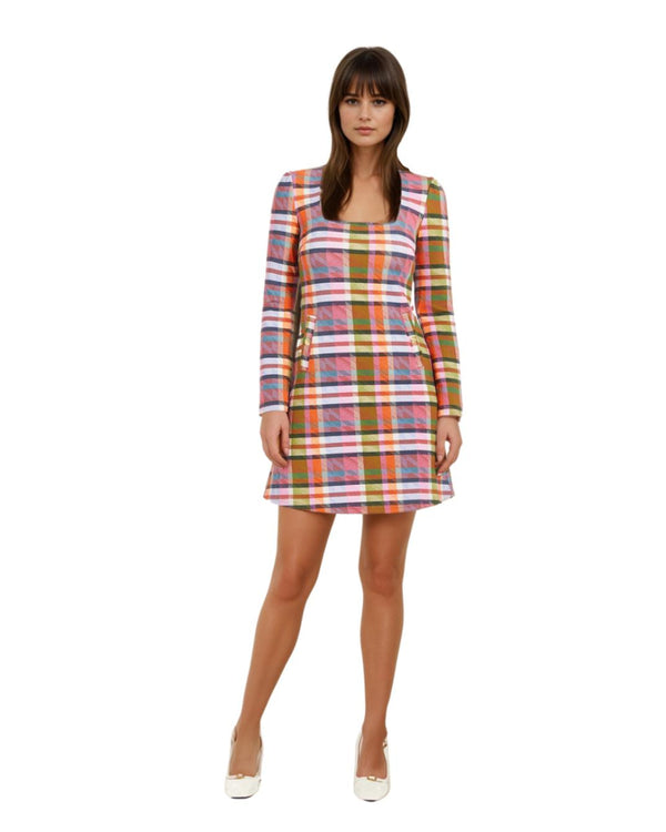 Camille Dress - Plaid - Dresses