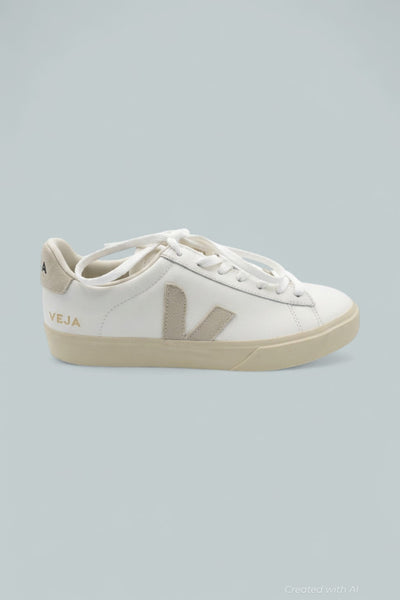 Campo Low Top Sneakers - White/Suede - 10 - Sneaker