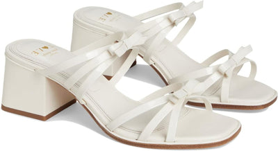 Carolina Heel Sandal - Cream - 7.5 - Heels