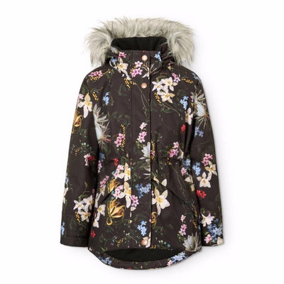 Cathy Fur - Paisley Flowers - 8Y (128cm) - Jacket
