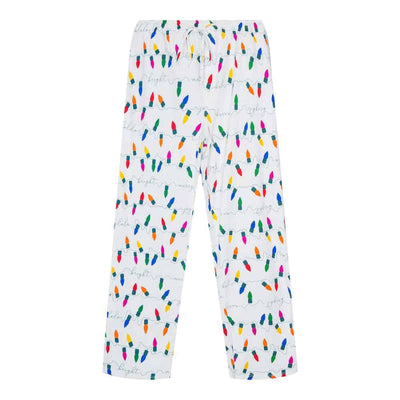 Men's Relaxed Pajama Bottom - Holiday Lights