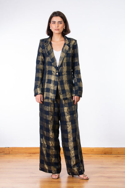 Cecilia Trouser - Marine Blue - Trouser