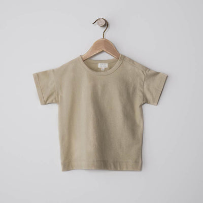 The Boxy Tee - Sand - T-shirt