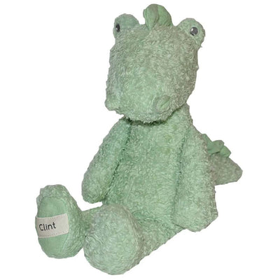 Clint the Crocodile Organic Plus - Multicolor / Unisex / OS - ’Stuffed Animal - Baby Kids Adult’