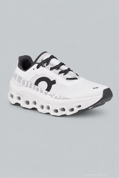 Cloudmonster Running Shoes - White - 9 - Sneaker