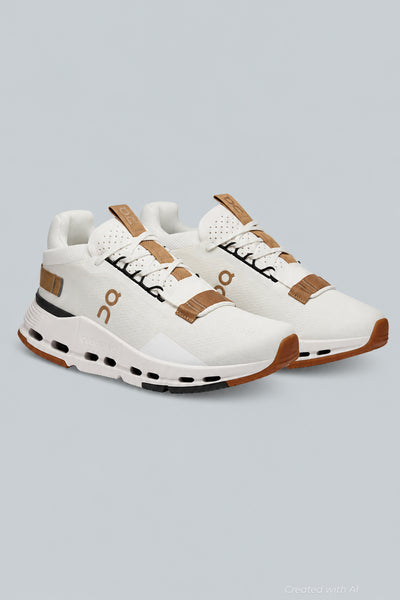 Cloudnova 2 Sneaker - Ivory & Sphinx - 7.5 - Sneaker